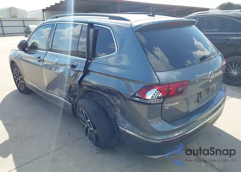 2021 Volkswagen Tiguan 2.0T Se/2.0T Se R-Line Black/2.0T Sel из США, поврежденный, VIN 3VV3B7AX3MM018900